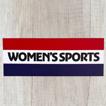 Sticker - Women's Sports